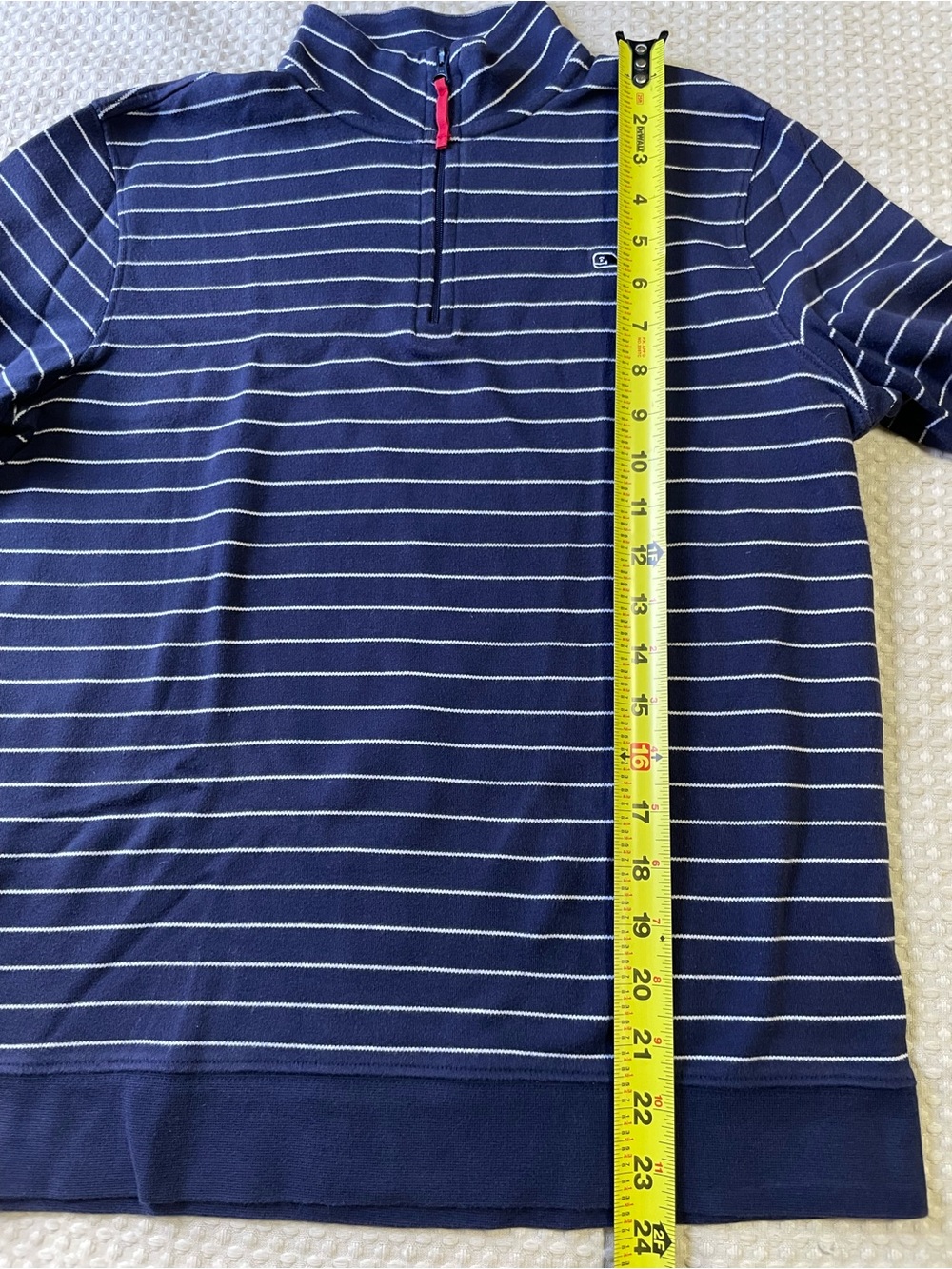 Vineyard Vines boys navy stripe